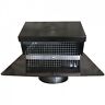 Bdb012635 12635 Builders Best Black Metal Roof Vent Cap Collar