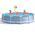 28710 Piscina Fuori Terra Rotonda Intex Prisma Frame Cm Mshop