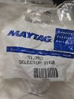 312852 Maytag Dryer Selector Knob Clear Nla
