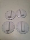 3183119 Whirlpool White Oven Range Appliance Knobs Set Of