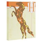 50cm Deny Designs Jennifer Hill Mister Horse Art Canvas 41cm X Free Delivery 0887522465612