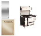 6210cd0ivy Heartland Assorted Kitchen Package Ivory Range Custom Panel