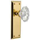 713844 Whirlpool Nostalgic Warehouse Chateau Solid Brass Dummy Knob Set With