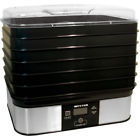 75-0401-w 750401w Weston Brands Tray Digital Food Dehydrator Watt