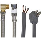 0868443 77805 Certified Appliance Braided Stainless Steel Dishwasher Install Kit 086844778053