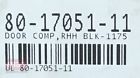 80-17051-11 U-line Genuine Oem Uline
