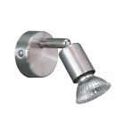 83046 Eglo Buzz Single Light Wide Adjustable Ada Approved Wall Sconce