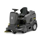 9.841-246.0 Karcher Sweeper Featuring Operator