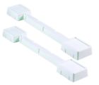 9848 Shepherd Hardware Plastic Adjustable Appliance Rollers 039003098486