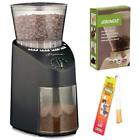 Acap560k2 Capresso Infinity Conical Burr Black Includes Coffee Grinder Dusting Brush