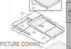 Aht36706705 Lg Refrigerator Shelf Assembly