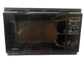 Acm-1000 Audiovox Axm-1000 Rv Microwave With Trim Ring Black Model #acm-1000