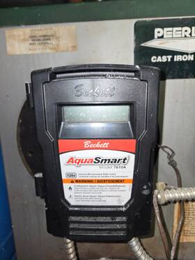 7610a Beckett Boiler Control With Sensor