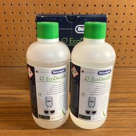 Dlsc502 Delonghi Deftlonghi Eco Descaler Set Of 2 Two Bottles Clear