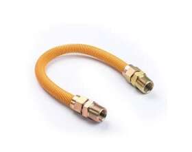G012ye101036 Easyflex G012ye101036/rp 1/2 Inch Mip X 36 Coated Stainless Steel Gas Connector