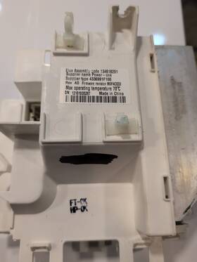 134618201 Electrolux Washer Motor Control Board