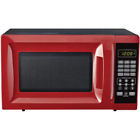 Em720cga-r Mainstays Output Microwave Oven Power Levels Child Saftey Lock Red