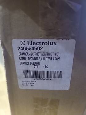240554502 Frigidaire Genuine Oem Defrost Control Timer Board