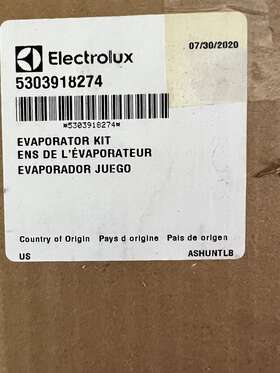 5303918274 Frigidaire Oem Electrolux Refrigerator Evaporator Kit Free Shipping