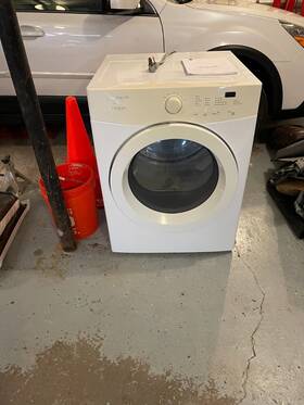 Faqe7001lw Frigidaire Affinity 7 Cu Ft Cloth Dryer 6 Cycle Ultra Capacity Used For Years