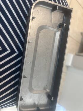 Wr02x41137 Ge/hotpoint/haier Wr17x32476 Wr17x34474 Oem Silver Slate Drip Tray Profile