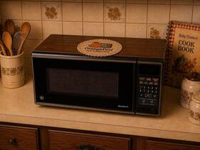 Jem31h002 Ge Vintage 1989 General Electric Spacemaker Ii Microwave Works
