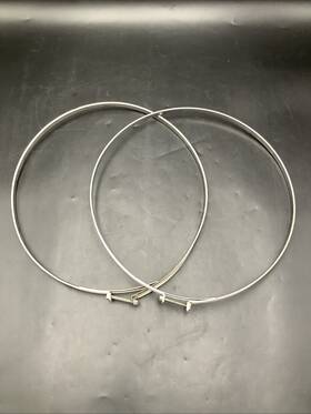 Wh1x580 Ge Lot Of 2 Genuine Oem Clamp Assembly Free Shipping Pre-owned
