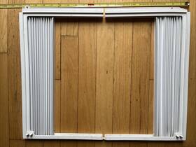 Wj43x22154 Ge Oem Air Conditioner Accordion Baffles For Window Gaps Read Please