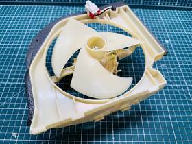 Wr60x10256 Ge Wr13x10740 Refrigerator Condenser Fan Motor Assembly P#wr13x10740