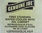 Gjo22552 Genuine Joe Cabinet Freestanding Water Cooler Stainless Steel 035255225526