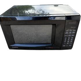 Ma748b Goldstar Vintage Microwave Oven Intellowave Countertop 120v 9a Black