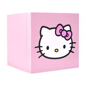 18426 Hello Kitty Pink Cooler Mini Fridge 6.7l Single Door 9 Can Acdc