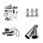 Iglobalbuy136 Iglobalbuy Inch Electric Exhaust Muffler Valve Cutout System 765629247037