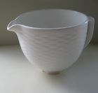 Ksmcb5tlw Kitchenaid Embossed Ceramic Bowl White New
