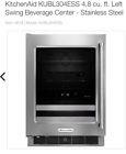 Kubl304ess Kitchenaid Beverage Center Dual Zone Wine Control New In Box