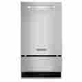 Kuic18pnzs Kitchenaid 18 Stainless Ice Maker W Drain Pump Nib 6792