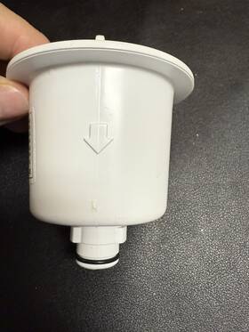 Abn75058701 Lg Refrigerator Water Filter Head Bypass Plug Cap Assembly