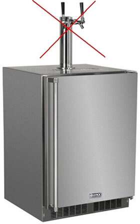 Lm24bfr1 Lynx 24 Inch Built-in Outdoor Beverage Dispenser With Half Barrel Capacity