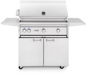 L36trfng Lynx Professional Grill Series 36 Inch Freestanding Stainless Steel