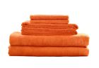 Max-bt6ora01 Bamboo Origins Maxin New Fiber Towel Set Orange 855981005977