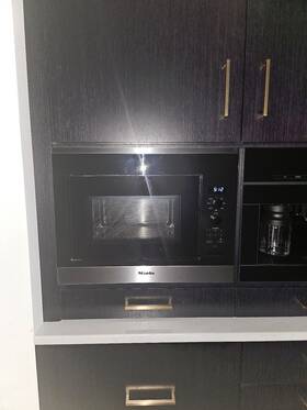 M6040scss Miele 09762410 Pureline Series Built-in 24 Inch Microwave Oven
