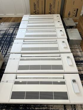 Mlp-444w Mitsubishi Mitsibishi Ductless Cassettes Mlz Series