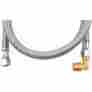 Mk448b Loyal Braided Stainless Steel Dishwasher Connectors Elbow 48 New 803982942265