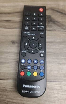 N2qaya000217 Panasonic Blu-ray Disc Player Remote Control Oem Tested Works