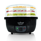 Pkfdsrc10wt - Pkfdsrc11bk Nutrichef Food Dehydrator Machine And Professional Electric Steamer Cooker