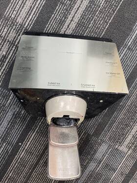 Da97-15112e Samsung Oem Refrigerator Dispenser Cover Assembly Pn Da97-15112e#s21