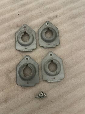 Dc61-01226a Samsung Bracket Oem - Pack Of 4 Used