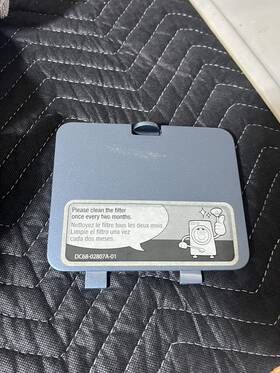 Dc63-00755a Samsung Cover-filter Blueish