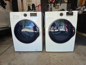 Ww22k6800aw Samsung Washer And Dryer Set