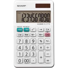 El-377wb Sharp Calculators 074000019393 10 Digit Professional Handheld Calculator